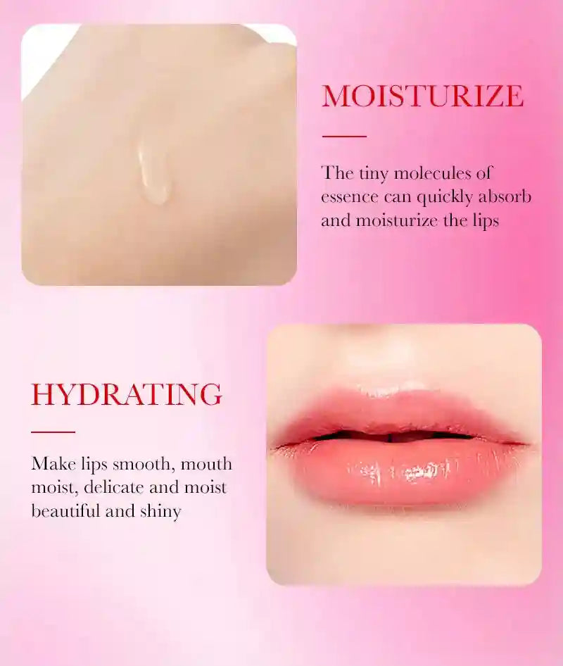 Lip Plumper Serum | Natural Moisturizing Lip Treatment | Tidesmit Lip Care Tidesmit