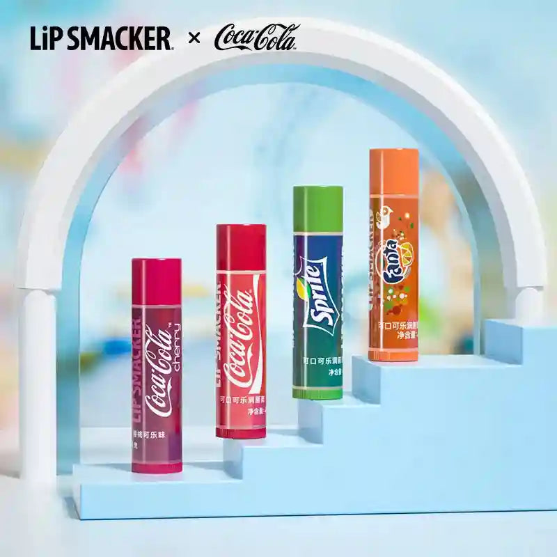 Coca-Cola Lip Balm Set – Color Changing Moisturizing Lip Care Treatment Lip Care Tidesmit