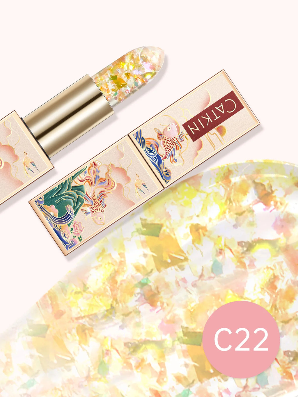 Color Changing Lip Balm: Hydrating Tinted Gloss by Tidesmit Lip Care Tidesmit