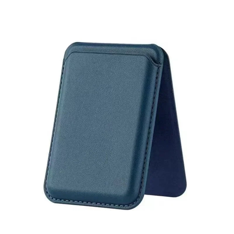 Magnetic Leather Wallet Case for iPhone 15 Pro Max with Kickstand 03 Tidesmit