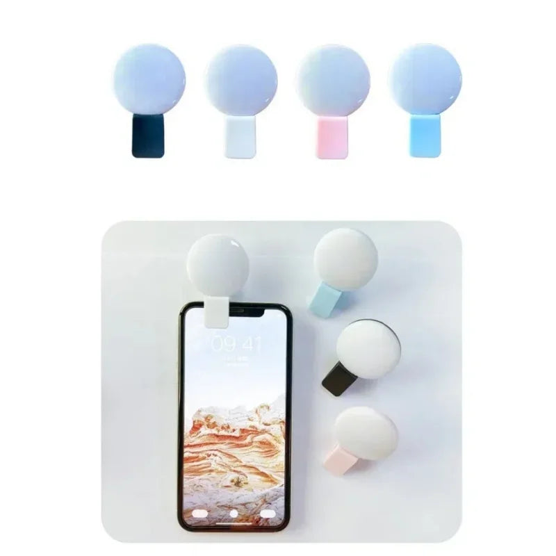 LED Selfie Ring Light – Adjustable Phone Lamp for Content Creation Tidesmit