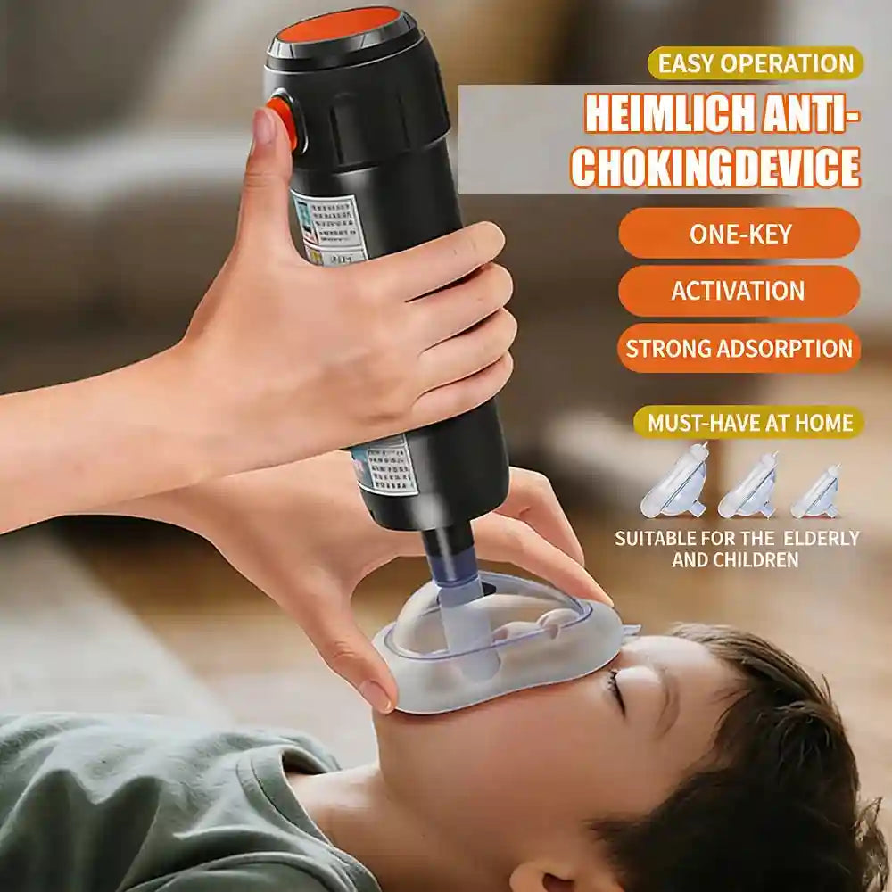 Anti Choking Device - Portable Airway Assist Kit for Emergency Safety Relaxation Treatment Tidesmit