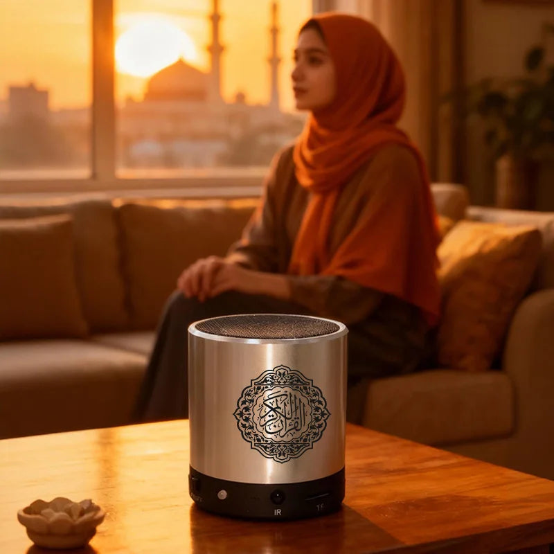 Koran Islam Arabic Muslim Azan Bluetooth Wireless Speaker Portable FM Radio Mini Ramadan Holy Islamic Quran Arab Music Sound Box