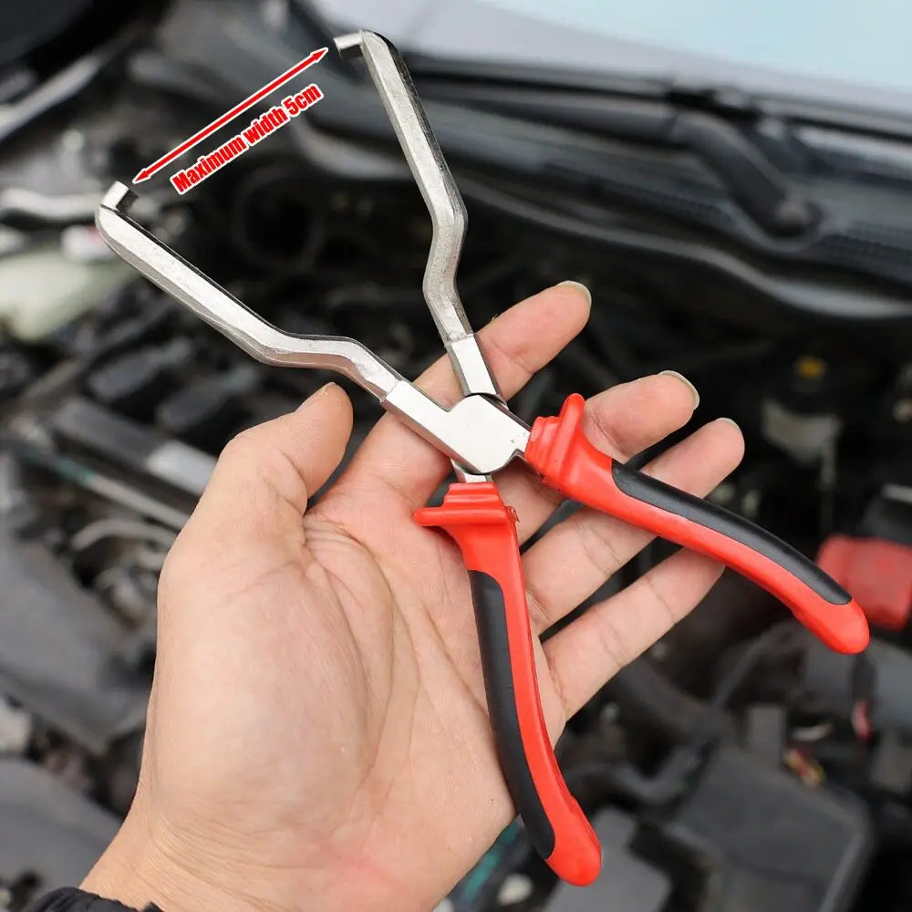 Automotive Fuel Filter Hose Line Pipe Connector Clamp Wrench Removal Tool
