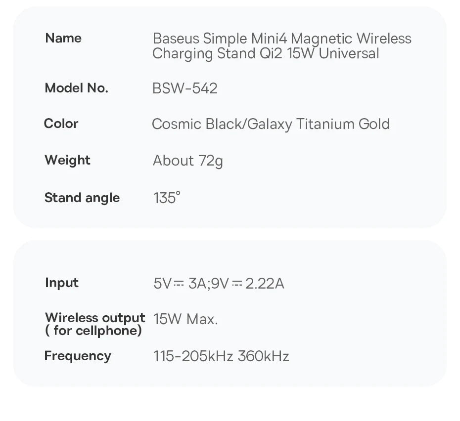 Magnetic Wireless Charger for iPhone 16 15 | MagSafe Compatible Stand Tidesmit