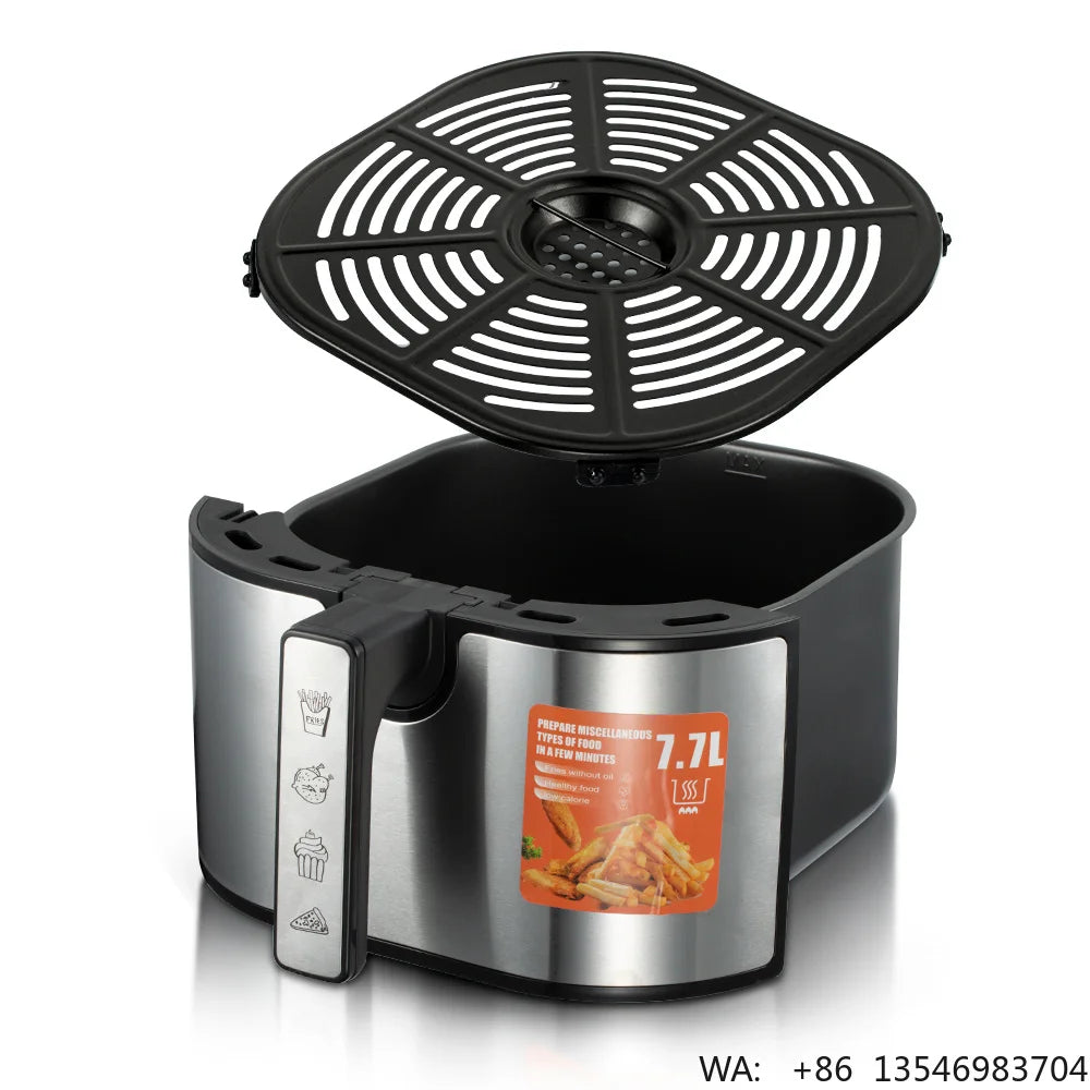 RAF Multifunctional Stainless Steel Air Fryer Touch Screen 1800w High Quality Air Fryer Machine Home Use Easy Clean