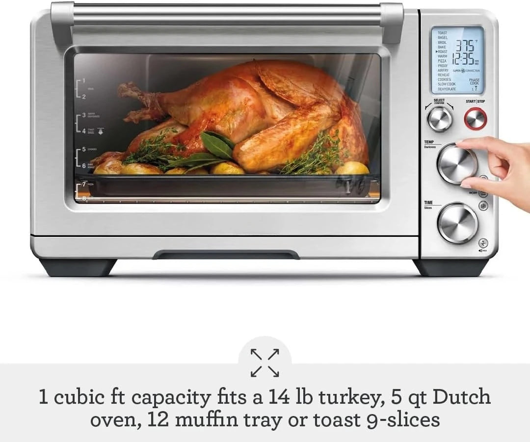BOV900BSS S1mart Oven Air Fryer P1ro and Convection Oven, Brushed Stainless Steel