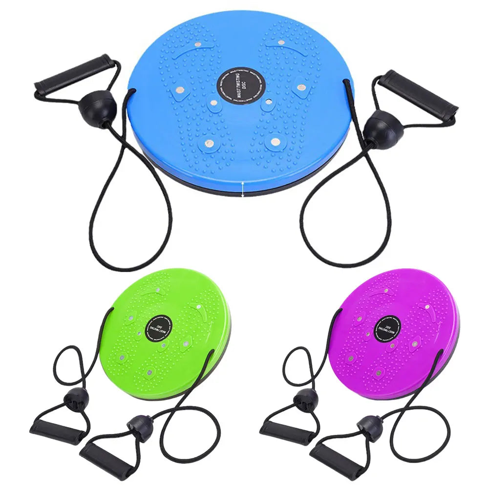 Waist Twisting Disc for Core Fitness - Magnetic Massage Plate Body Shaping Massage Equipment Tidesmit