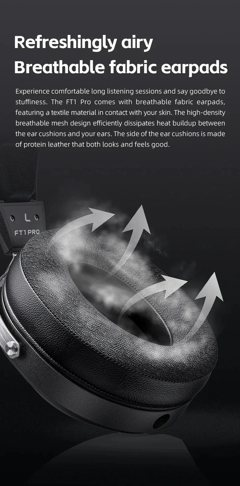 FiiO FT1 Pro Planar Magnetic Headphones Hi-Res Audio | Tidesmit Tidesmit