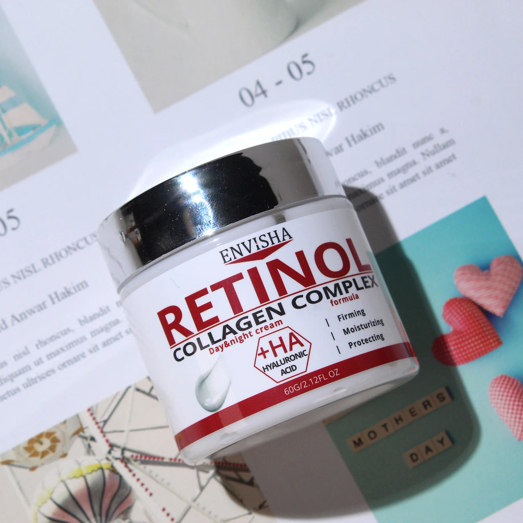 Face Skin Care Retinol Collagen Complex Cream Deeply Moisturizing Firming Nourishesing Smoothing Brightening Beauty Health