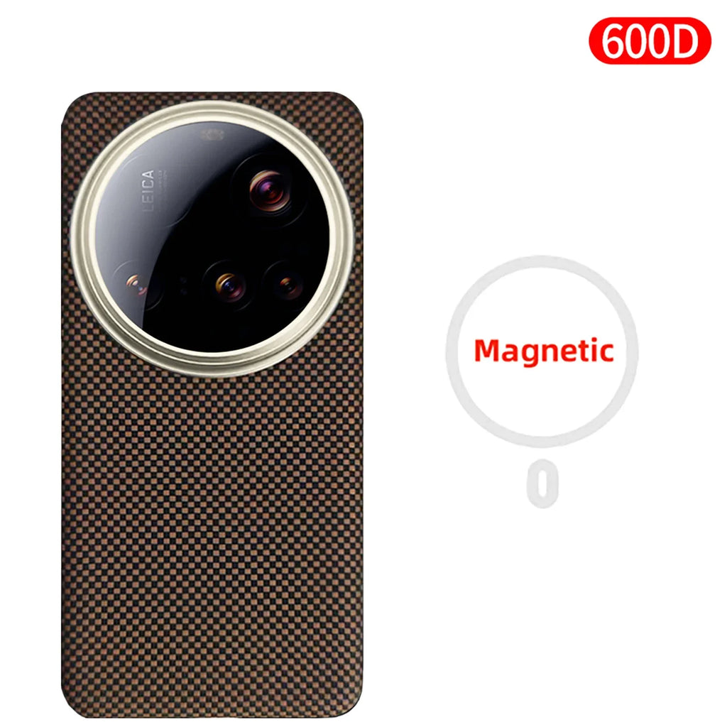 Xiaomi 15 Ultra Carbon Fiber Case | Slim MagSafe Aramid Protection Tidesmit