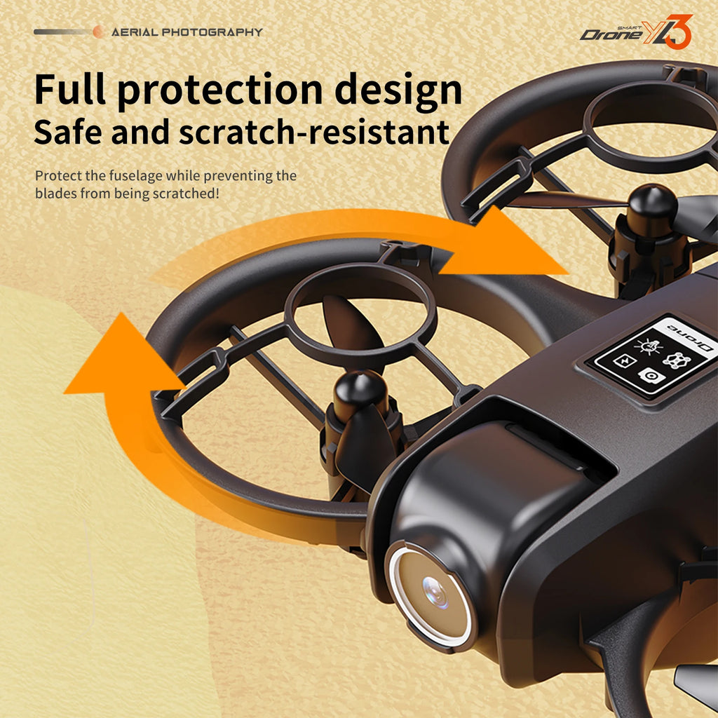Mini 4K Camera Drone - Foldable Obstacle Avoidance Quadcopter Tidesmit