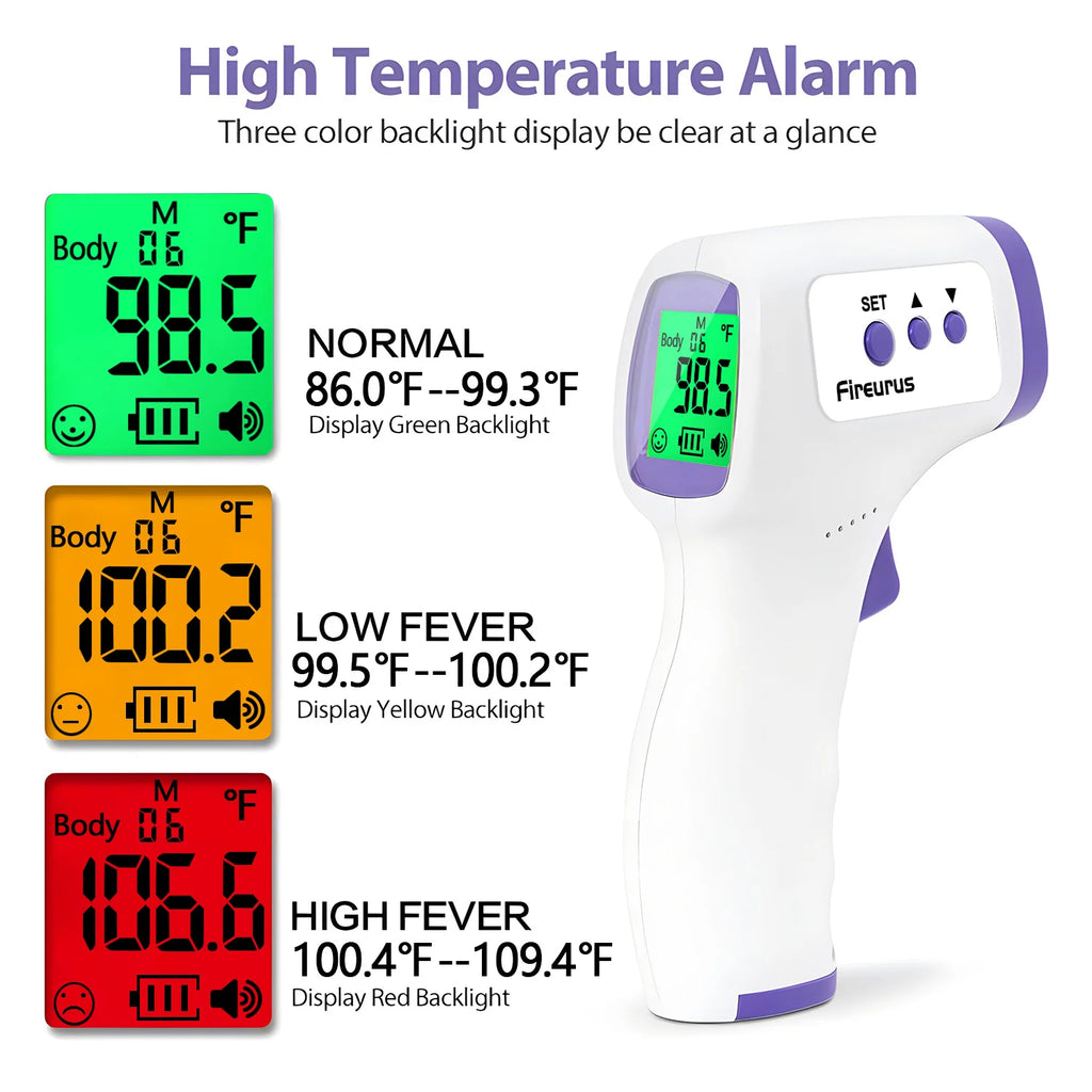 Infrared Thermometer Digital LCD Body Measurement Kids Adult Fever IR Children Non-Contact Termometro