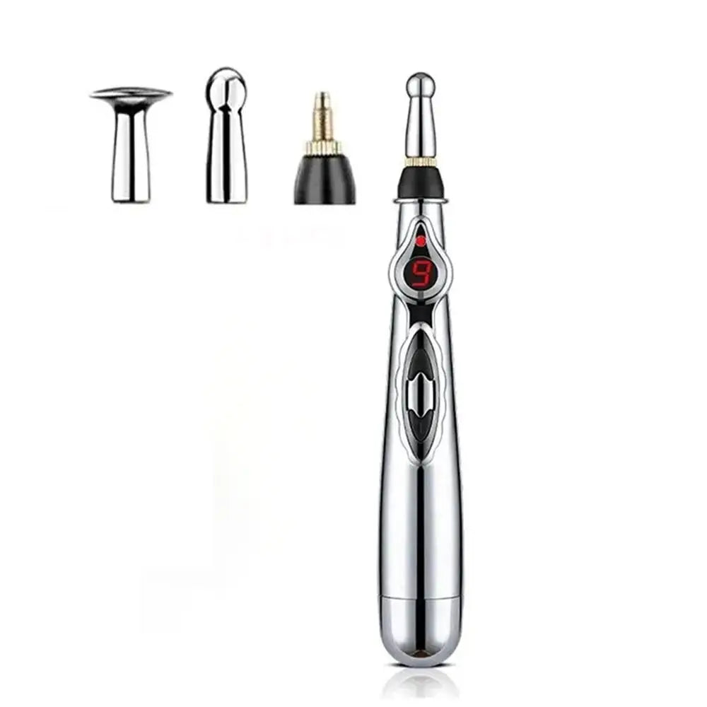 Electric Acupuncture Pen for Targeted Muscle Relief - Tidesmit Body Shaping Massage Equipment 3 Heads Tidesmit