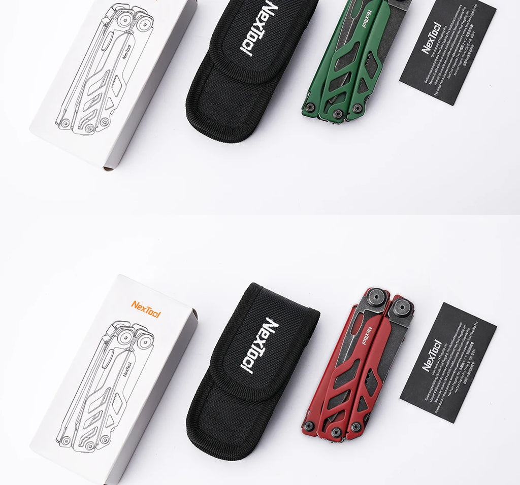 NexTool Flagship Pro 16-in-1 Multi-tool Pliers EDC Folding Knife Camping Gear Outdoor Survival Kit Portable Tool Set
