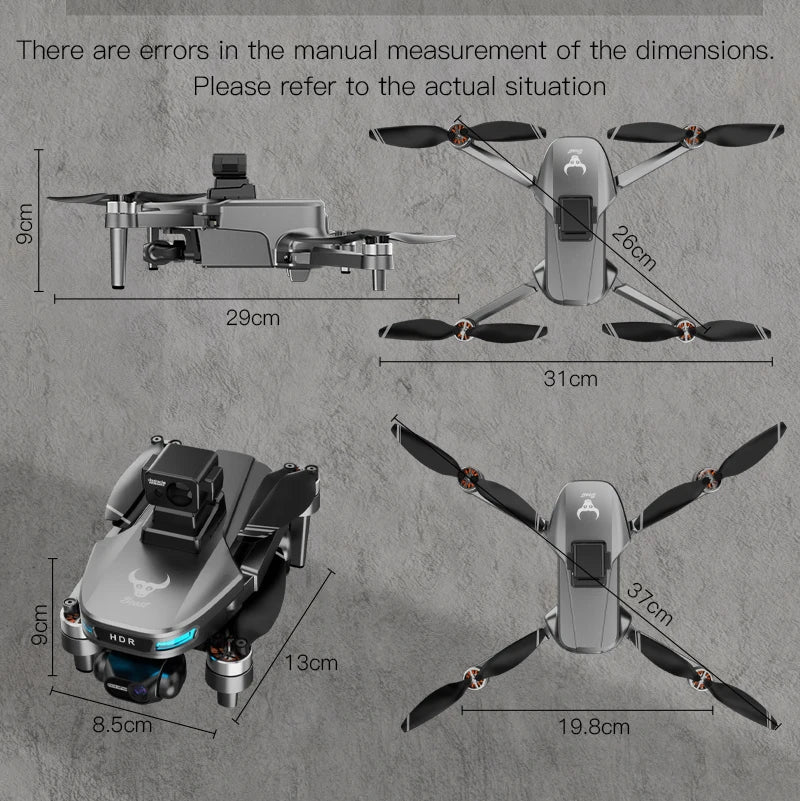 SG109 GPS Camera Drone: 4K Video with 360 Laser Obstacle Avoidance Tidesmit