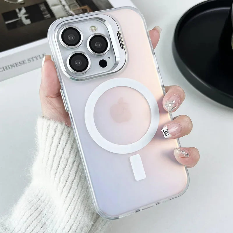 Magnetic Color Changing iPhone Case with Integrated Lens Protection Tidesmit