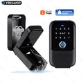 YRHAND TTlock Password Smart Fingerprint Digital Card Inteligente Tuya Electronic Portable IP66 Lock Boxes For Smart Home