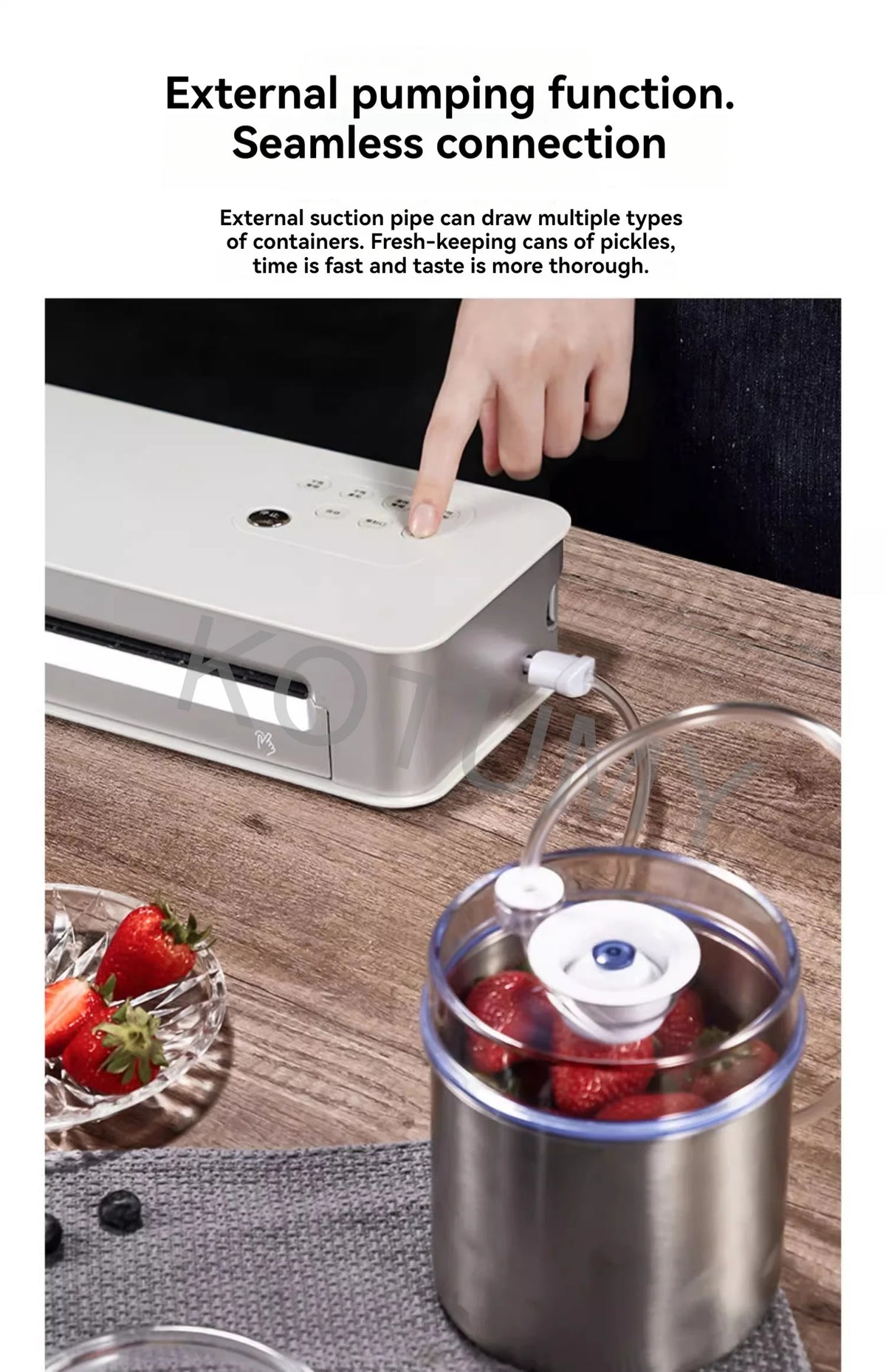 Fully Automatic Creation Of Vacuum Sealing Machine Family Expenses Heat Sealer Vacuuming retain freshness