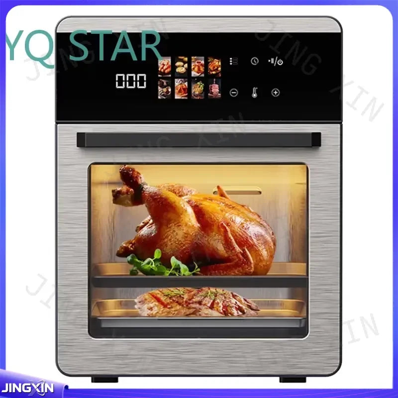 custom for Large Capacity Smart Microwave Oven Household Electric Air Fryer Visible Cooking Appliance Kitchen Tool 2025 New