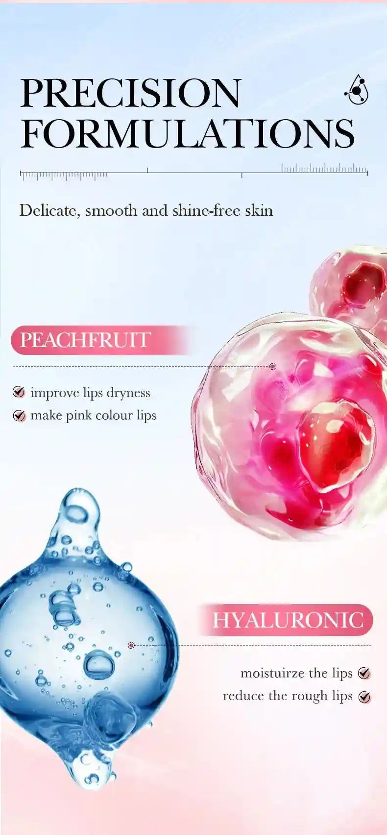 Dark Lip Lightening Balm - Exfoliating Pink Lip Mask by Tidesmit Lip Care Tidesmit
