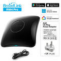 Broadlink RM4 Pro Smart Remote Control for WiFi IR and RF Appliances Add UK Plug Tidesmit
