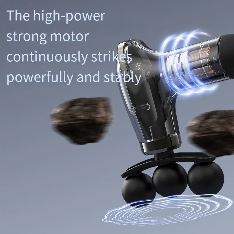 Fascia Gun Deep Tissue Massager - Rechargeable Muscle Recovery Tool Fascia Gun Tidesmit