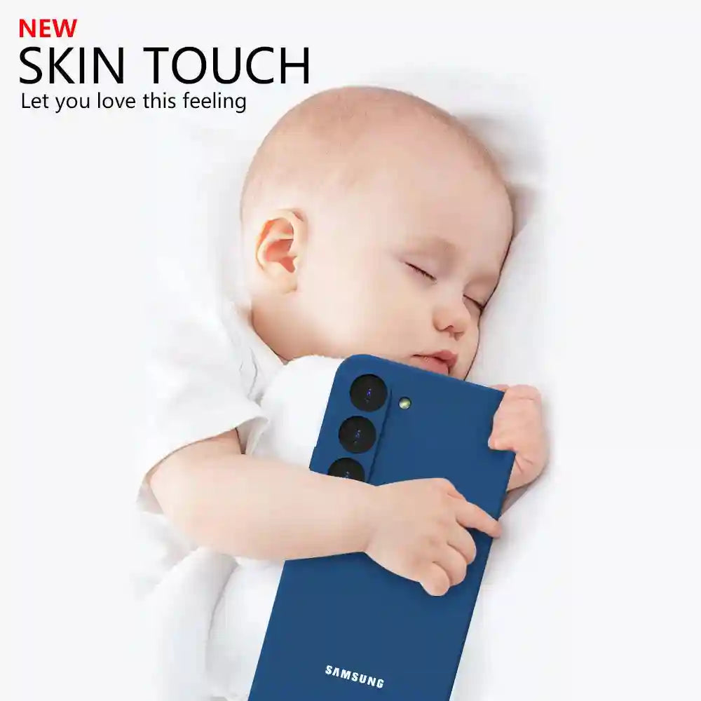 Liquid Silicone Phone Case for Samsung S25 FE – Shock-Absorbing Slim Fit Tidesmit