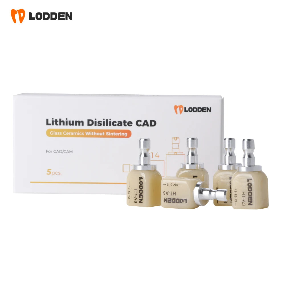 20PCS/4Boxes Lithium Disilicate Blocks Without Sintering Dental  Materials Instant Restoration Glass Ceramic for Wholesale