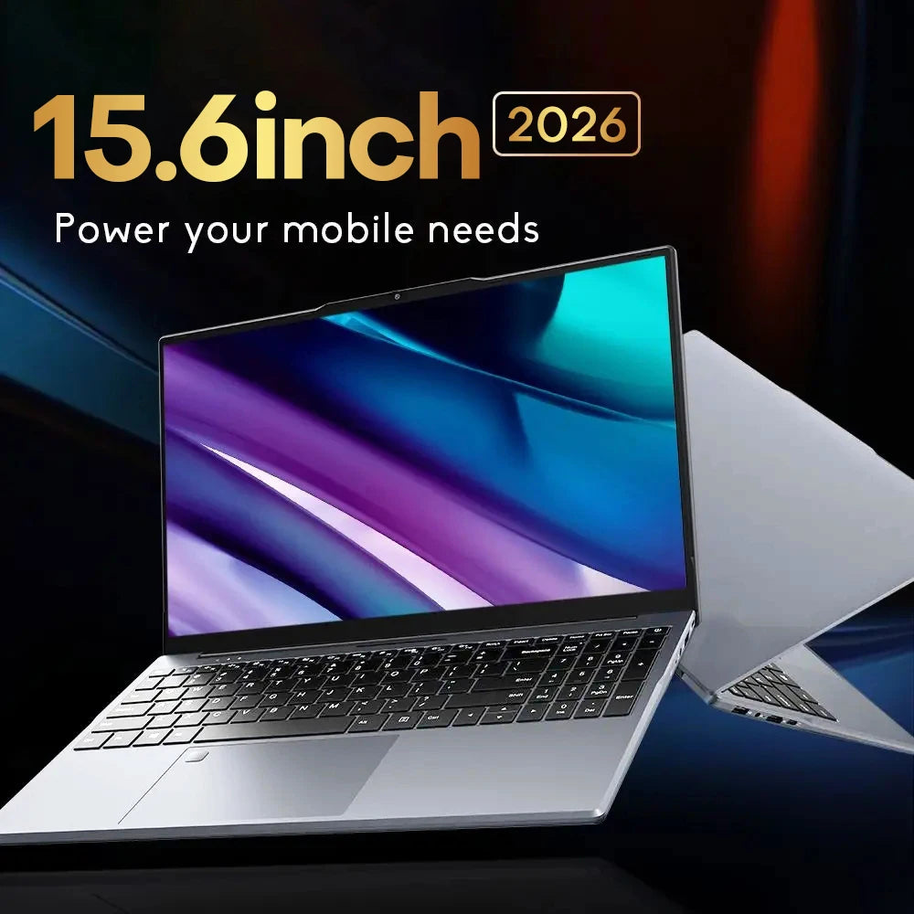 Xiaman 15.6" Intel Notebook PC Ultra Slim Laptop Intel Core i3-6100U 16GB RAM 1TB 2TB SSD Office Study Computer PC Windows 11
