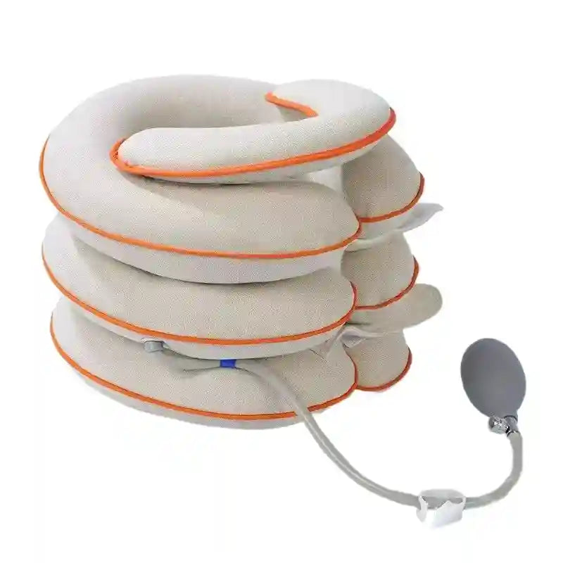 Inflatable Neck Stretcher for Cervical Traction - Tidesmit Wellness Relaxation Treatment neck traction Tidesmit
