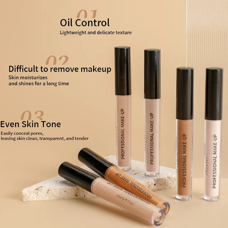 Tidesmit multifunctional liquid foundation concealer stick for dark circles and contouring texture close-up