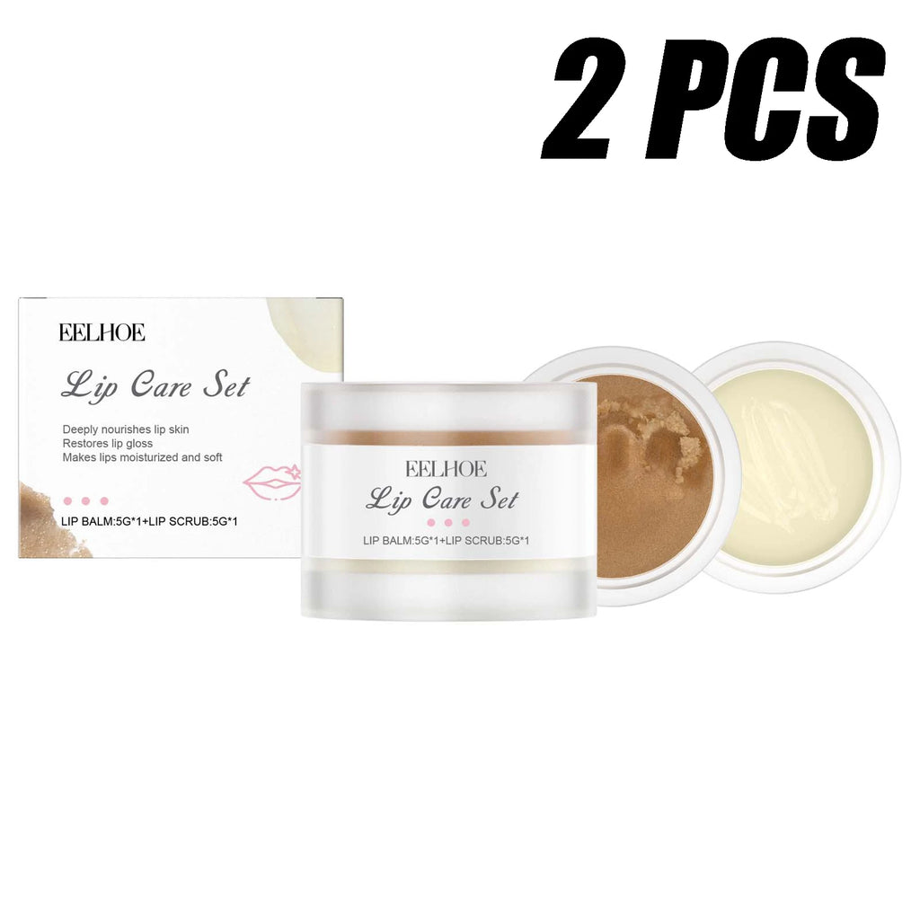 Moisturizing Lip Care Set - Gentle Exfoliating Balm (10 PCS) Lip Care 2 PCS Tidesmit