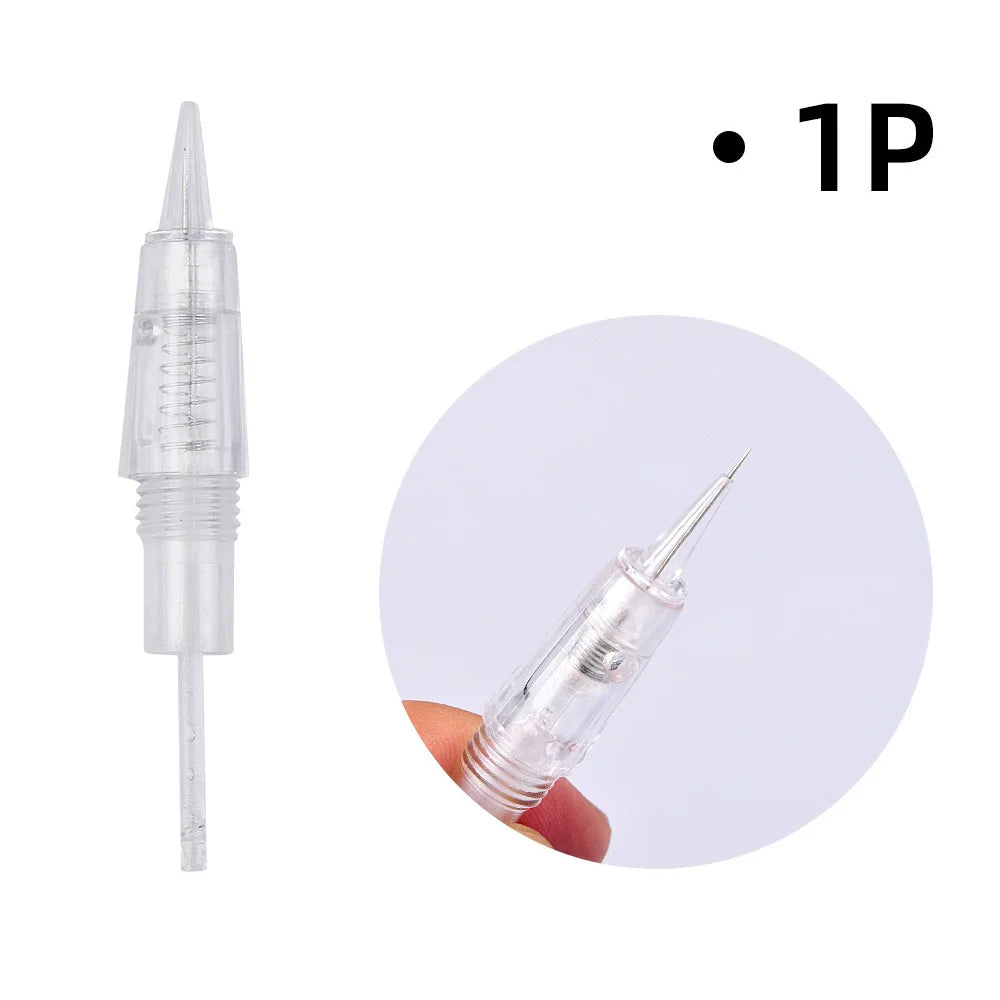 Tidesmit PMU Machine for Eyebrows and Lips – Precision Red Device Permanent Makeup Machines 1P Needles-30pcs Tidesmit