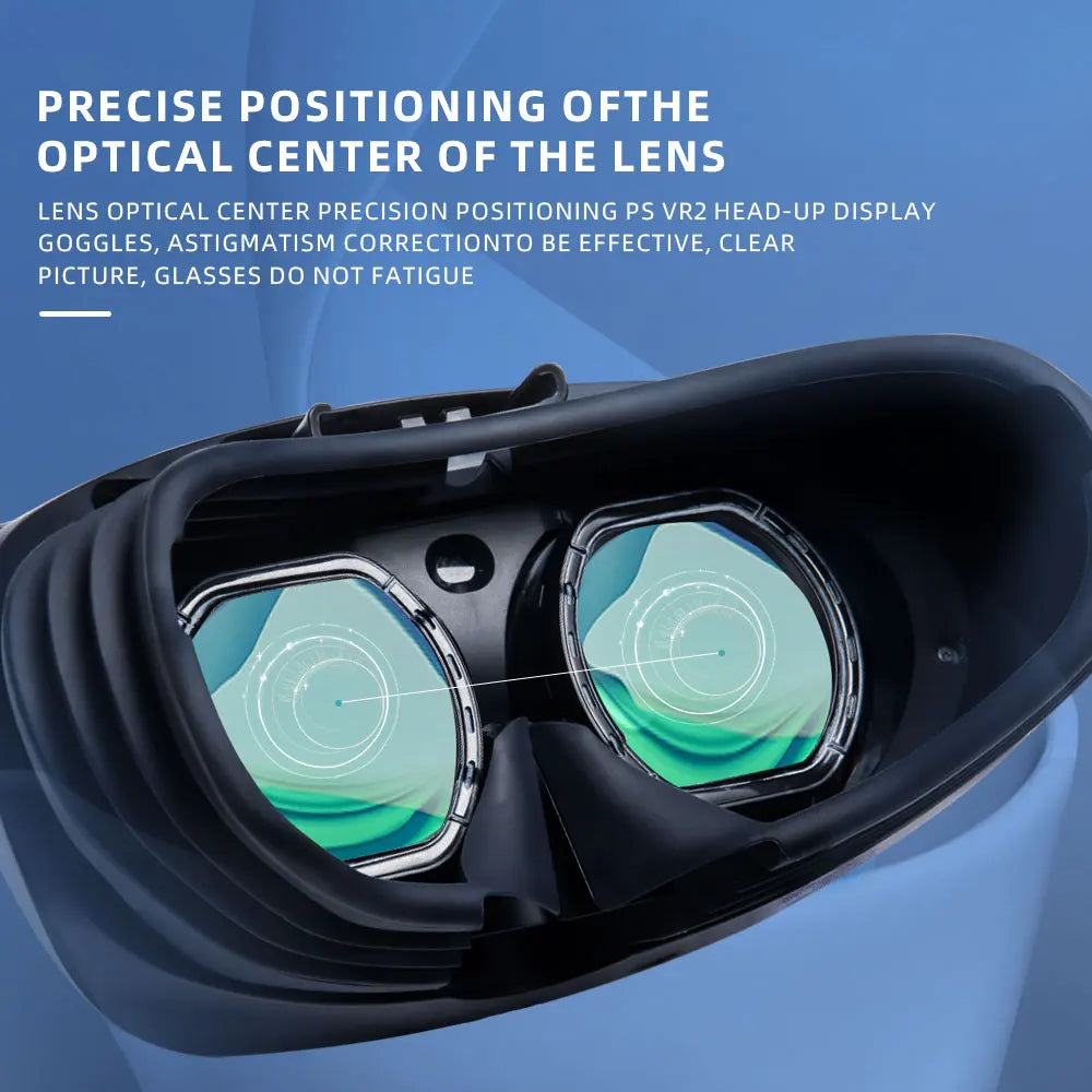 PS VR2 Prescription Lenses - Custom Anti-Blue Light Frames for VR Tidesmit