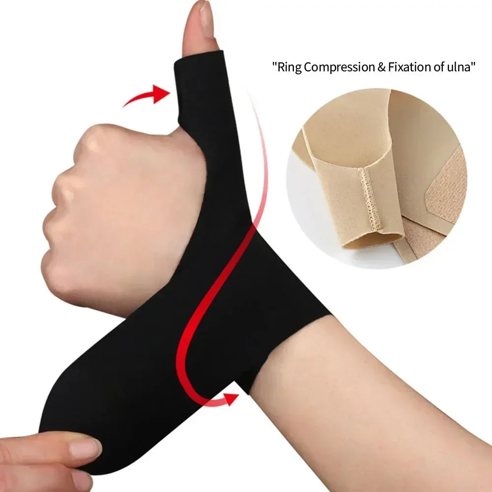 Adjustable Breathable Wristband Carpal Tunnel Brace Wrist Support Tendinitis Pain Relief for Arthritis Wrist Bandage Wrap