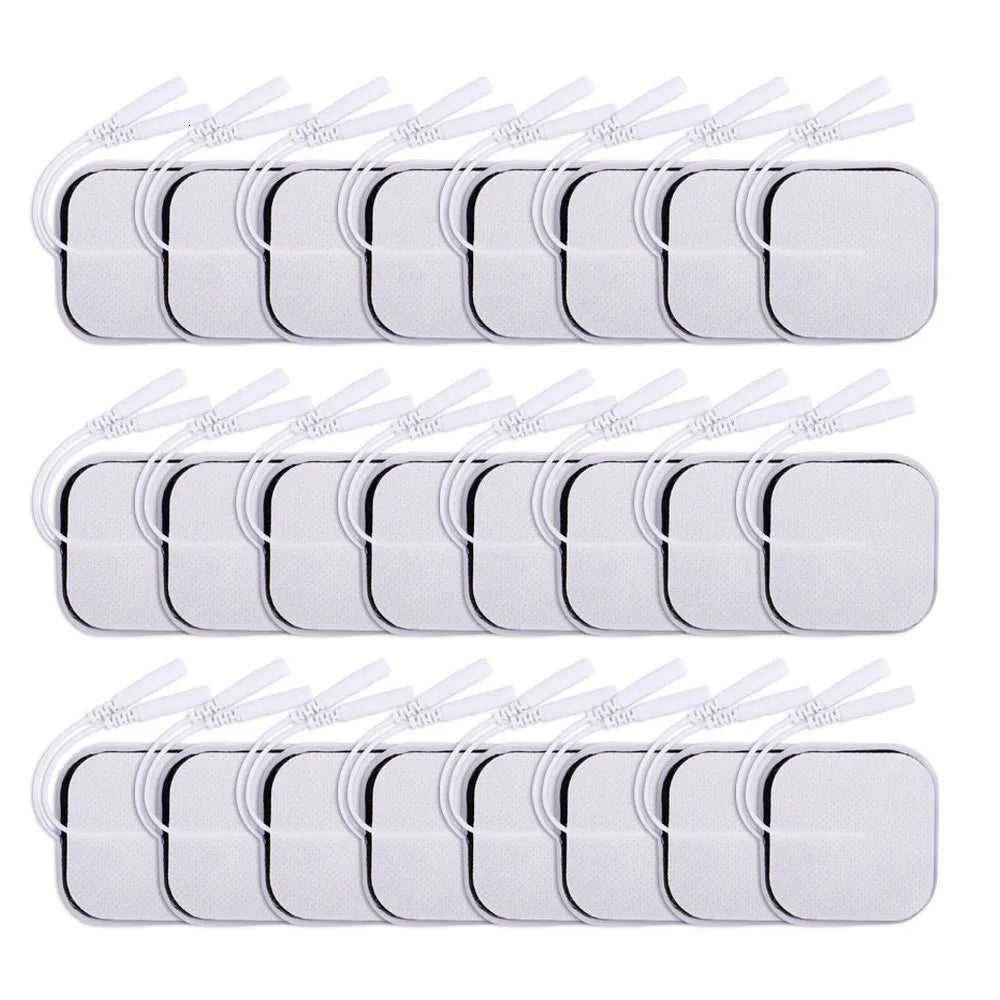 TENS Electrode Pads 5x5cm Replacement Gel Patches - 20 Pack Tidesmit Body Shaping Massage Equipment Tidesmit