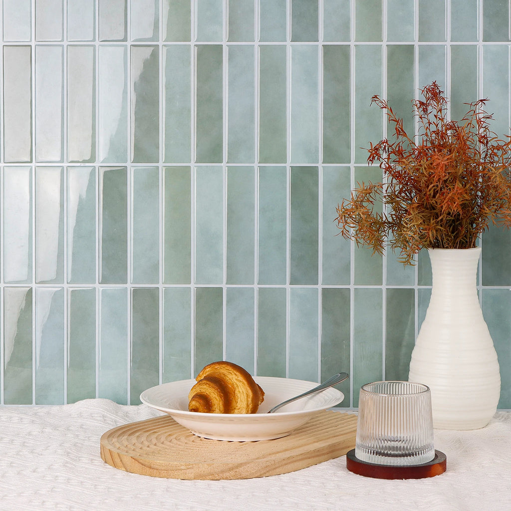 1/3pcs Square Wall Tile Sticker Mosaic Tile Decal Peel&Stick Backsplash Vinly Wallpaper Easy to Install for Apartment Renovation