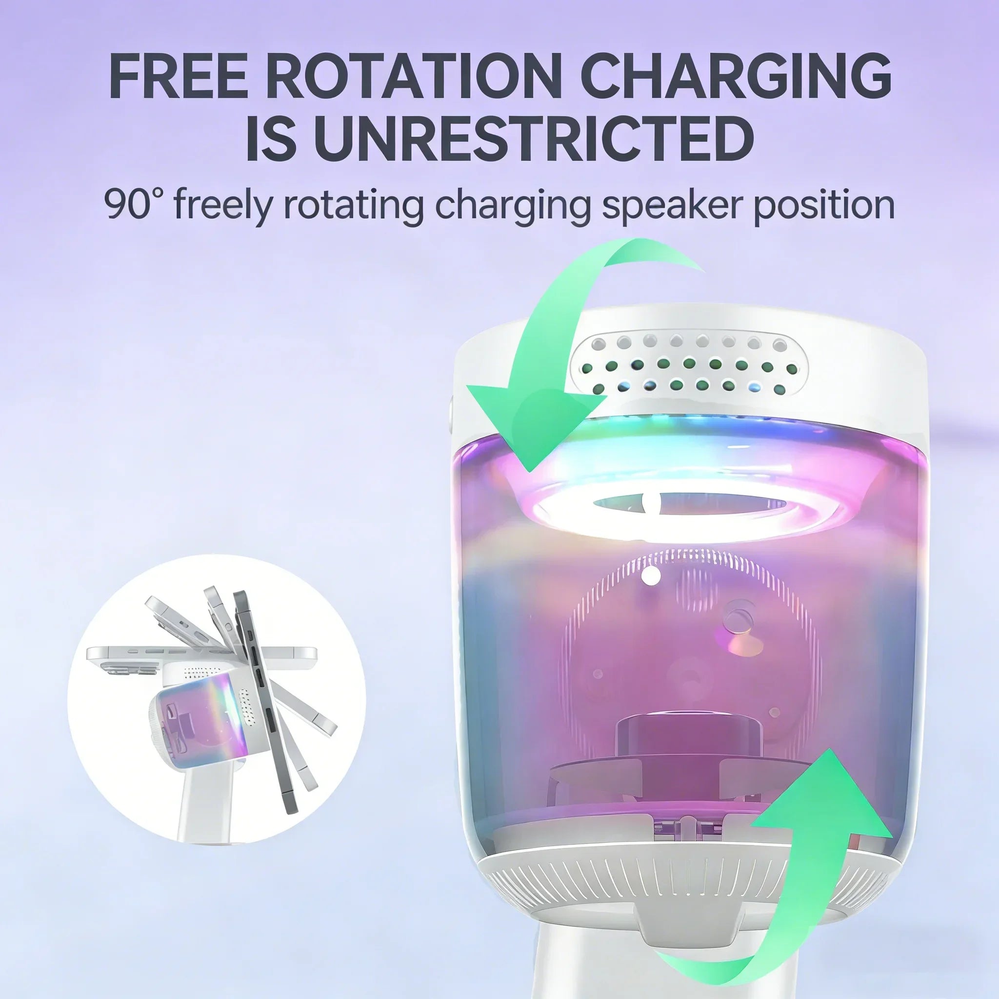 3-in-1 Wireless Charger: Qi Certified Fast Charging for Apple Devices Tidesmit