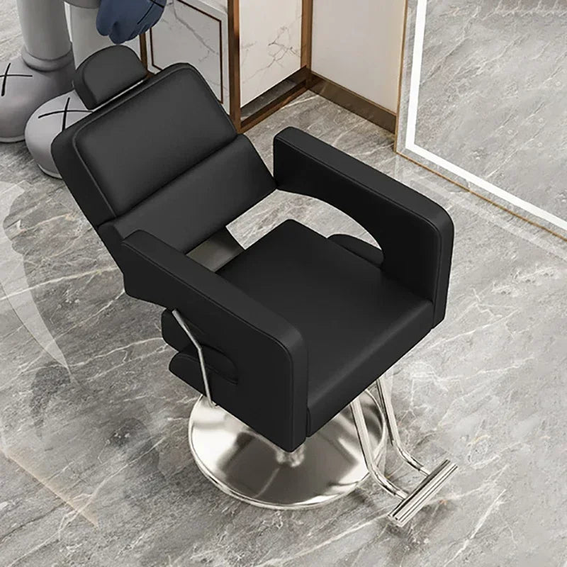 Barber Chair 360° Hydraulic Reclining Salon Station - Durable EU Design Massage Chairs Style-1 Tidesmit