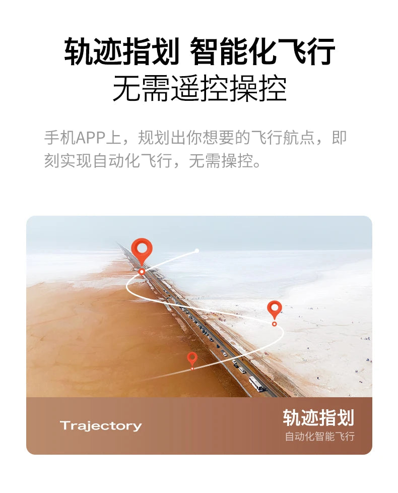 4K Camera GPS Drone with Obstacle Avoidance - Foldable M66 Tidesmit