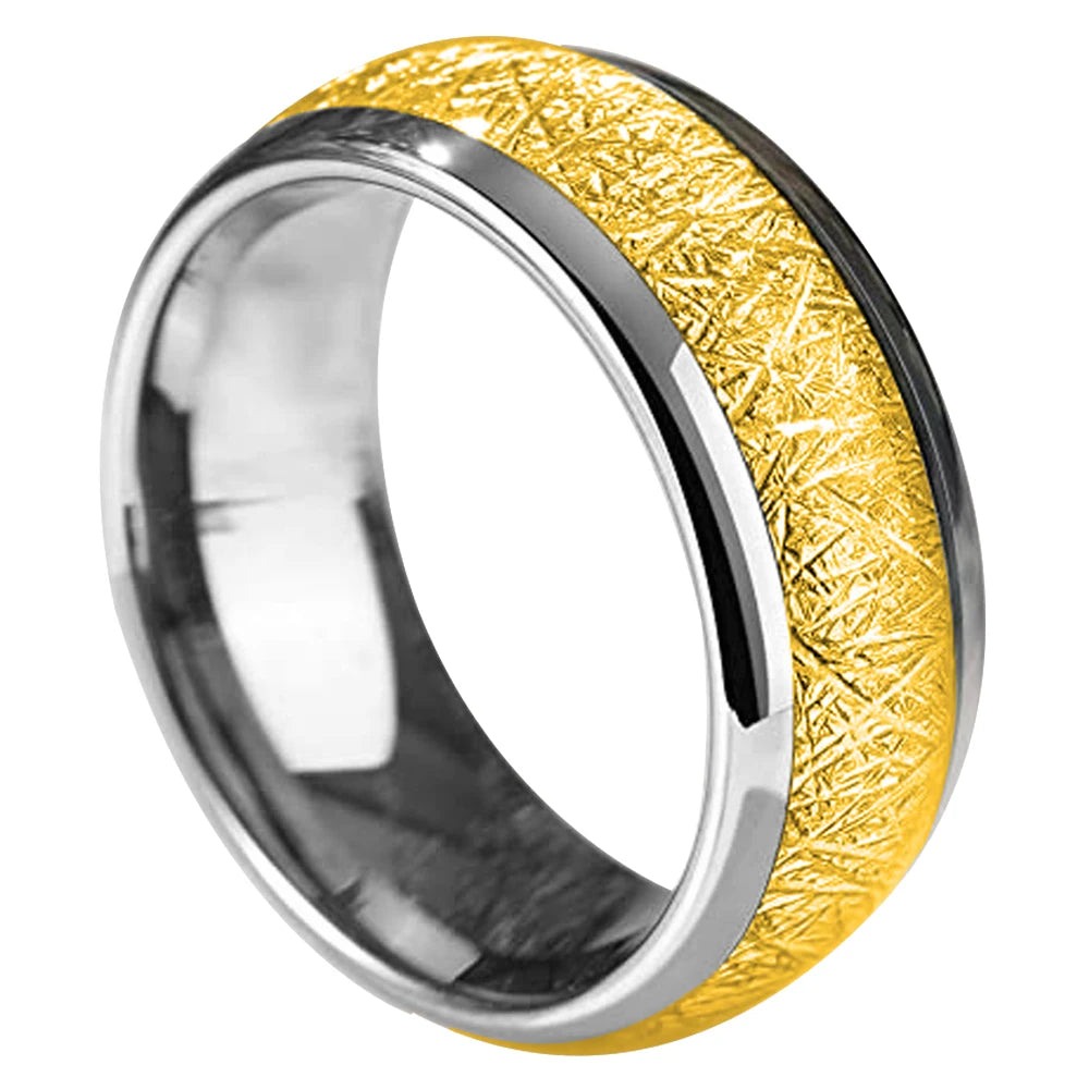 RFID Smart Health Ring with T5577 Chip - Gold & Silver Tidesmit US6 53mm Gold Tidesmit