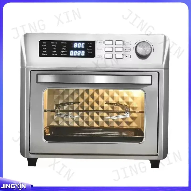 for Home-use Oil-free Healthy Digital 26L air Fryer and Grill with Stainless Steel Body