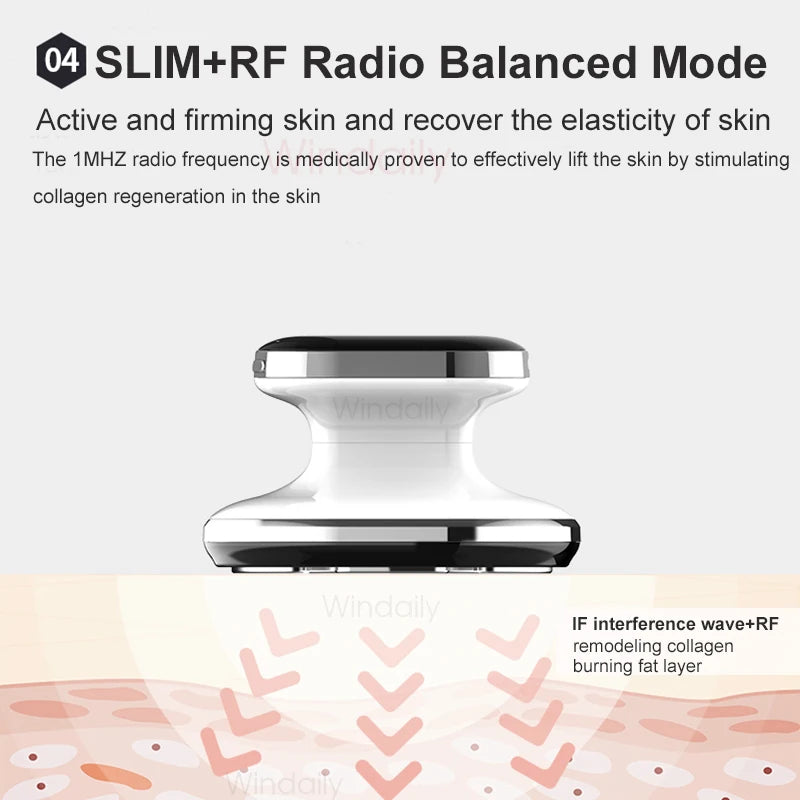 EMS RF Body Slimming Machine - Electric Massager for Muscle Relief Body Shaping Massage Equipment Tidesmit