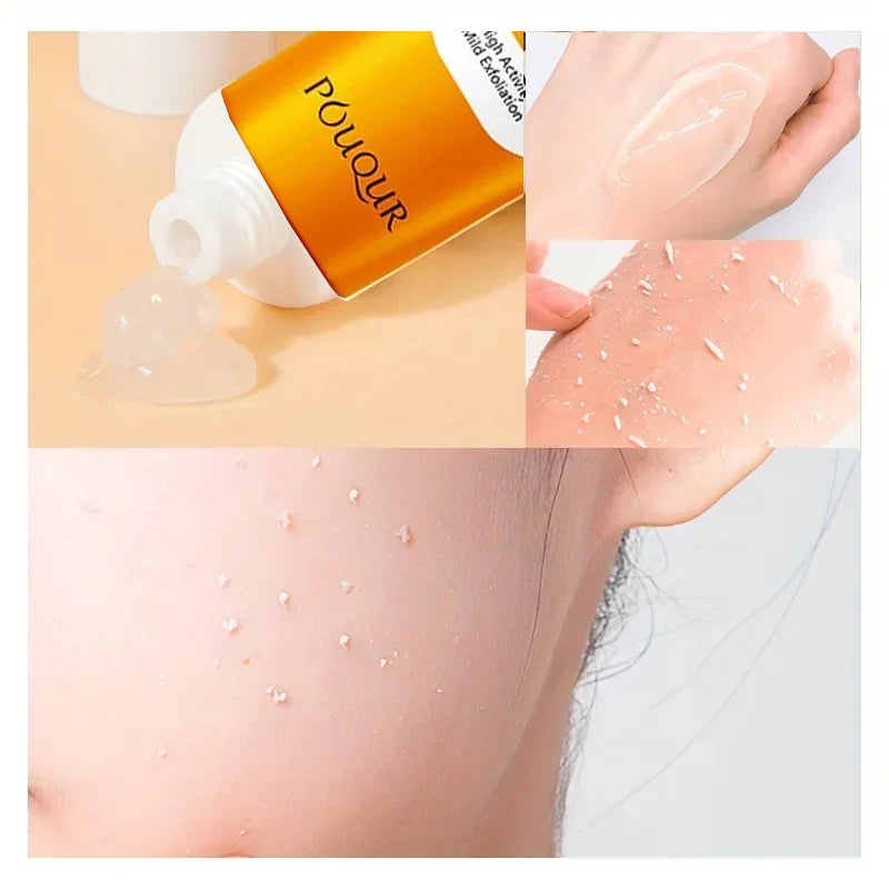 Exfoliating Peeling Gel for Face - Brightening Facial Scrub Treatment Scrubs Treatments Tidesmit