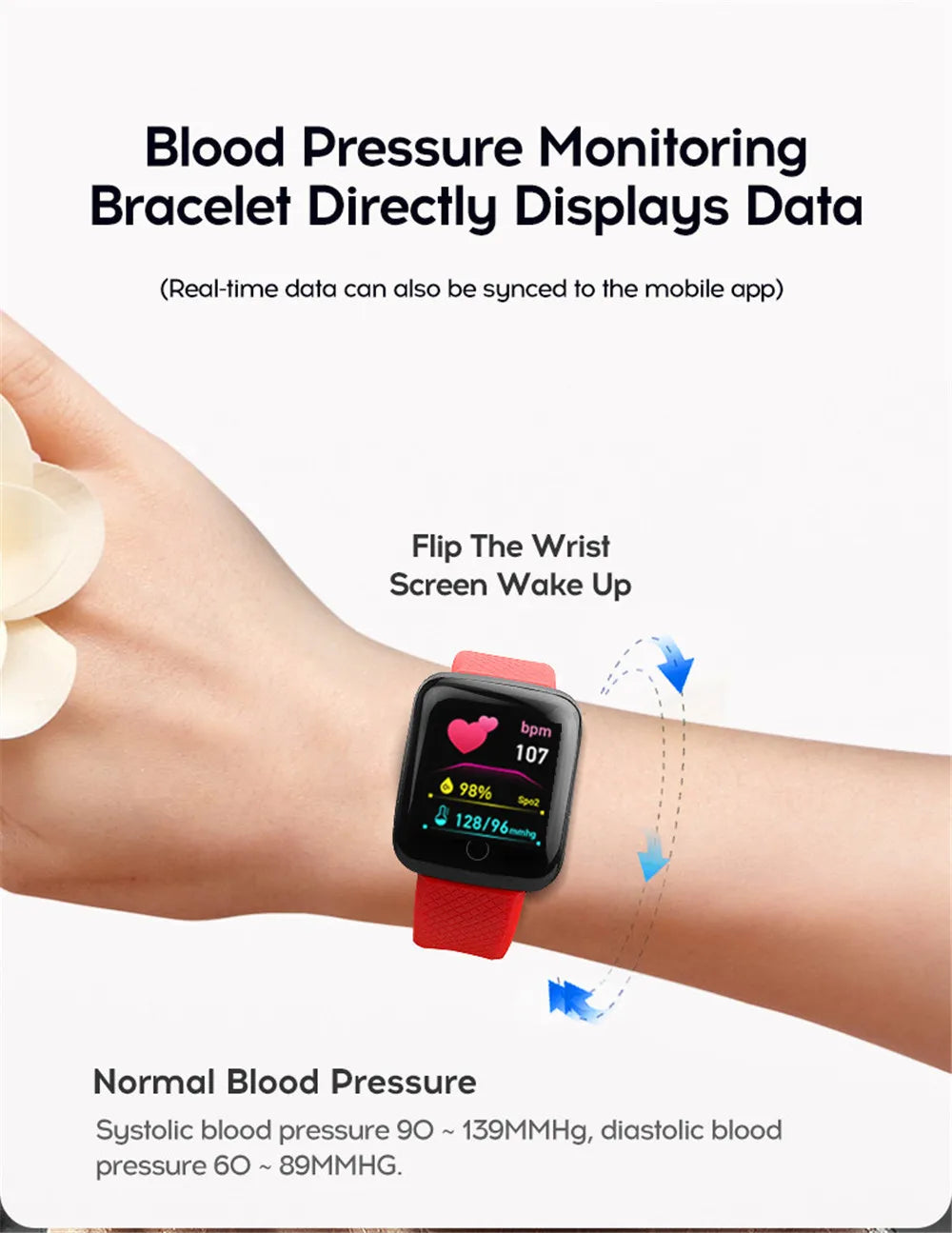Smartwatch Men Women Kids Watch Electronic Smart Watches D20 Y68 Clock Fitness Monitor Birthday Gift For IOS Android Bracelet
