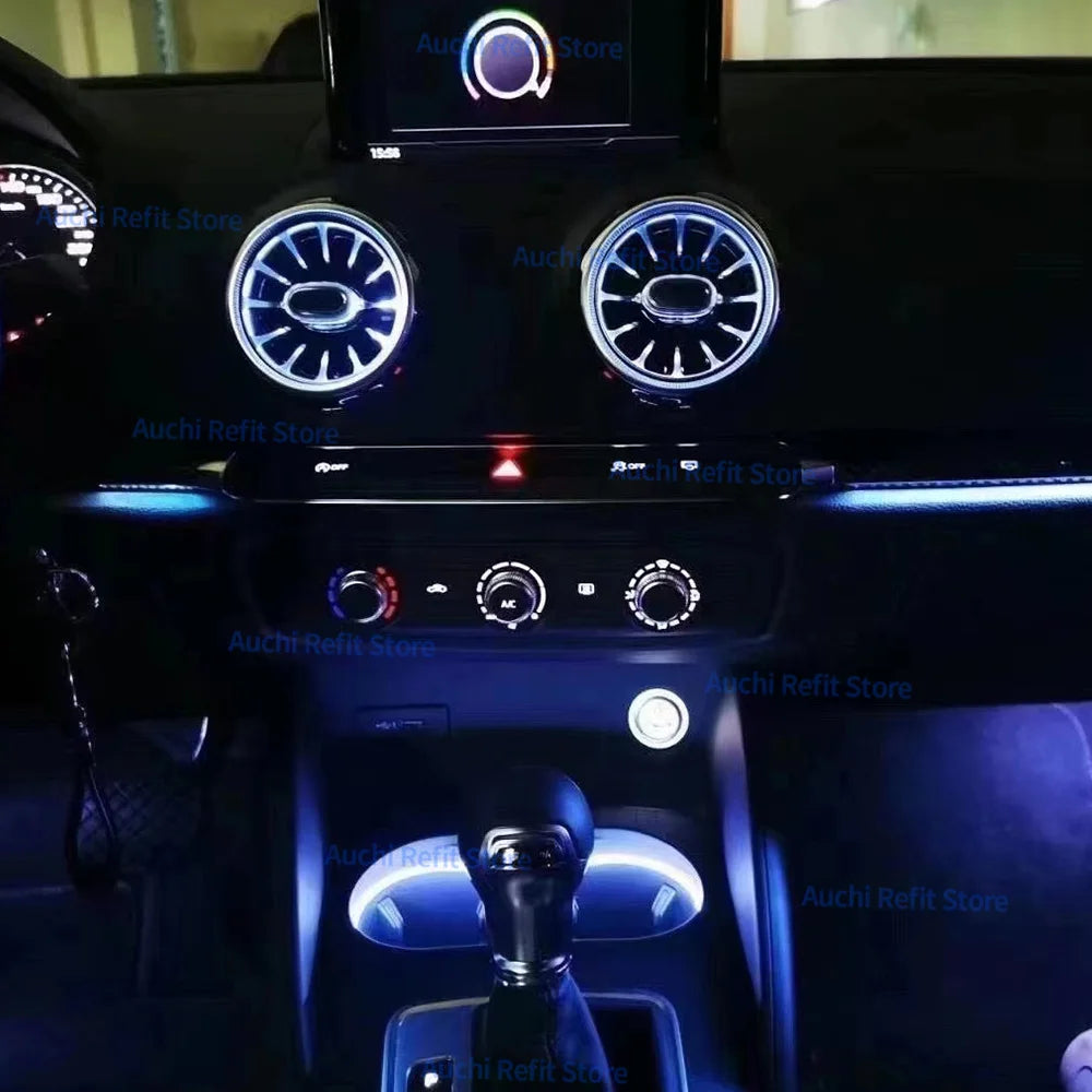 Ambient LED Interior Kit for Audi A3 S3 RS3 - 30-Color Custom Lighting Tidesmit