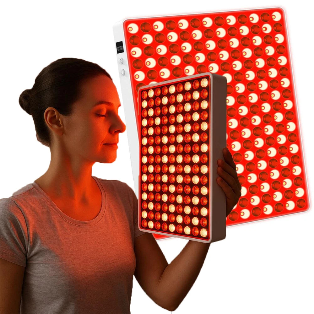 LED Red Light Therapy Panel 660nm 850nm Full Body for Facial Anti Aging Skin Care Beauty Pain Relief Muscles Joint Improve sleep