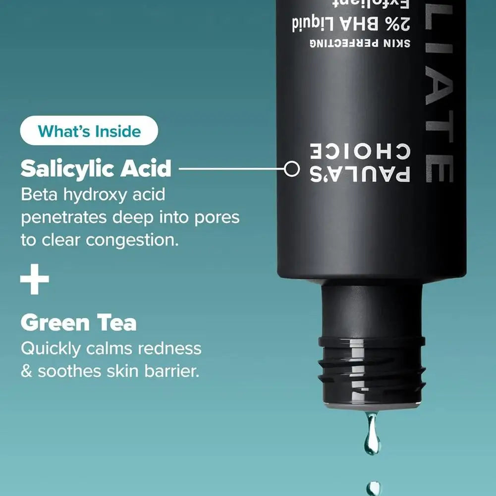 2% Salicylic Acid Exfoliant for Acne Treatment & Oil Control 118ml Scrubs Treatments Tidesmit