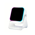 NEW 5 in 1 Auto-induction Wireless Induction Speaker 8 Mode RGB Light Phone Stand Surround Sound Portable Bluetooth Phone Holder